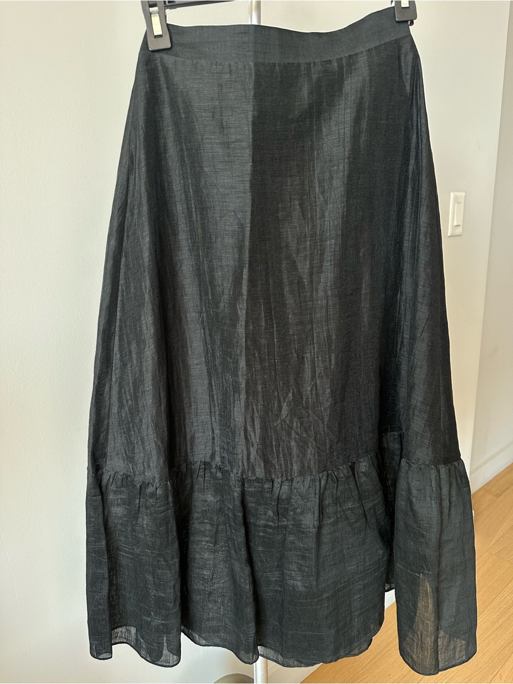 Sandro Wrapover Ruffle Skirt - Picture 11 of 16